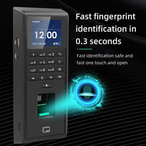 Biometrischer Finger abdruck Mitarbeiter Zeiter fassung Maschinen zugriffs kontrolle RFID-Karte 125kHz Standalone-Tastatur TCP/IP-oder USB-Anschluss - Product Image 2