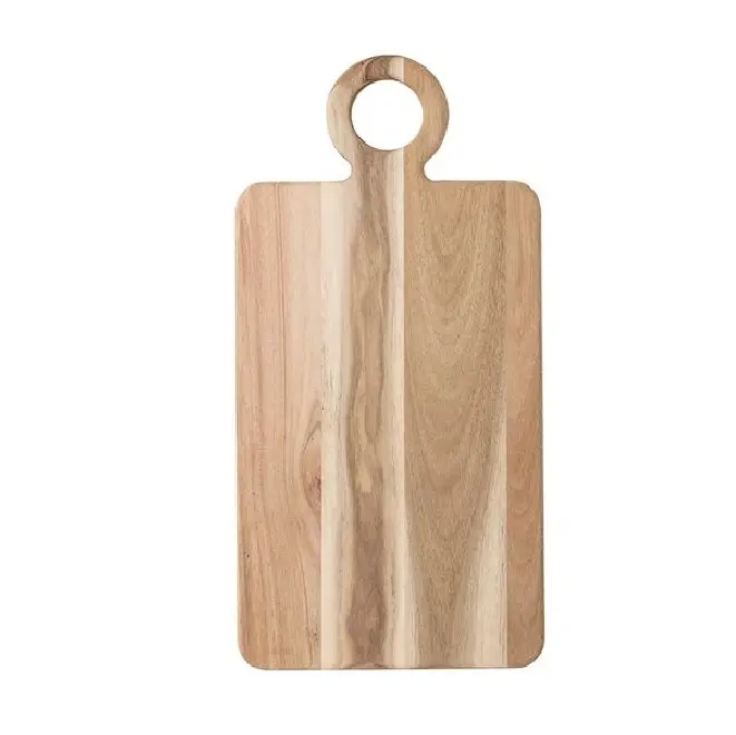 Table Top Food Presentation Tray and Wood Cutting Board Long Charcuterie Board For Cheese