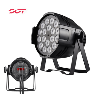 Aluminum Shell Led Par Wash Light 18x10W RGBW 4in1 Uplight DMX512 Sound <strong>Control</strong> Light DJ Disco Wash Par Can Stage Light - Product Image 1
