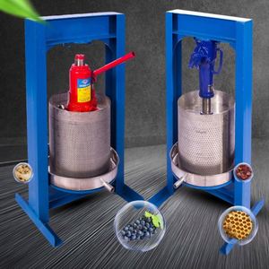 20 kgハニーフルーツと野菜プレスステンレス钢多机能マニュアルジャックナットピーナッツペッパーラードオイルプレス机