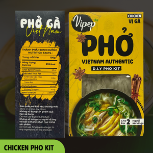 Authentic Vietnamese <strong>Chicken</strong> <strong>Pho</strong> Set for Two Dried Style with All Essential Ingredients for a Perfect <strong>Pho</strong> Ga Experience - Product Image 3