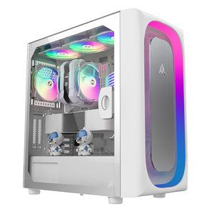 Alseye Ai Pro RGB ATX oyun şasi pc bilgisayar kılıfları & kuleleri pc kasa beyaz - Product Image 4