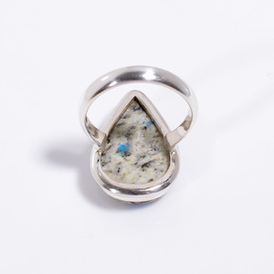 סיטונאי 925 כסף סטרלינג כסף k2 יסמין טבעת זהב טבעית כתם חן לחתונות ספק בתפזורת עבור <span class=keywords><strong>walmart</strong></span> - Product Image 3