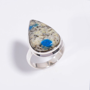 סיטונאי 925 כסף סטרלינג כסף k2 יסמין טבעת זהב טבעית כתם חן לחתונות ספק בתפזורת עבור <span class=keywords><strong>walmart</strong></span> - Product Image 2