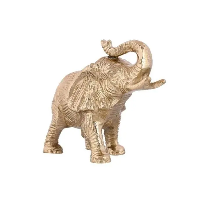 Elefante de metal artesanal para decoração de casa, artesanato leve, artesanal, beleza para cada quarto, disponível para venda