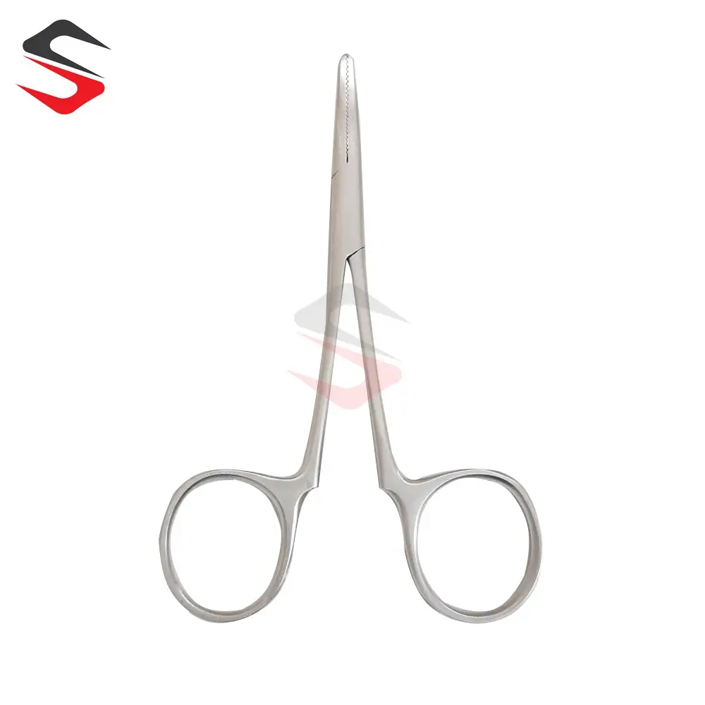 Fine Quality Fly Fishing Tools Fishing Forceps curvo sem bloquear o sistema Dentes 13 centímetros