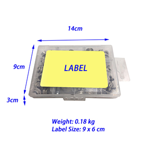 ชุดกระดุมสแนปพร้อมเครื่องมือติดตั้งอุปกรณ์101ชิ้นผ้าใบและเบาะเรือ - Product Image 6