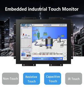 Evidenziatore esterno Open Frame industriale custodia in metallo Touch Screen rimovibile 8 staffa incorporato Monitor - Product Image 6