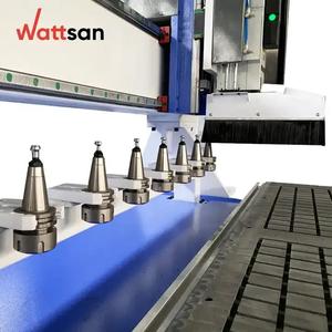 Wattsan M3 1325 1300x2500 mm 7.5 kw Spindle <strong>Servo</strong> Motor ATC Wood Metal <strong>Cnc</strong> Milling <strong>Machine</strong> <strong>Cnc</strong> <strong>Router</strong> 1300*2500 - Product Image 5