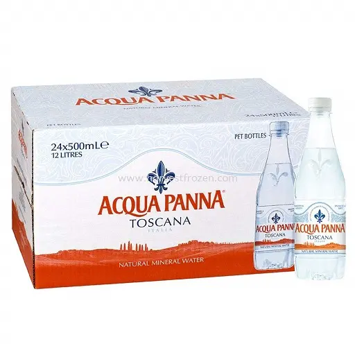 Acqua Panna ยังคงเป็นน้ำสปริงธรรมชาติในขวดแก้วขนาด750มล./25.36ออนซ์