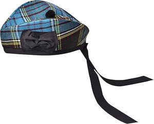 Handmade len glengarry cap với tùy chỉnh huy hiệu và băng - Product Image 1