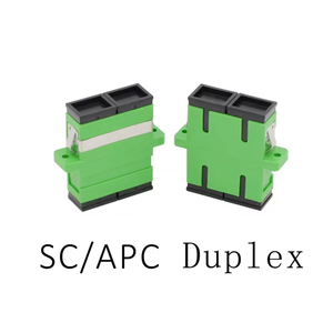 高透明度光纤适配器Sc/APC & Upc适配器单工毫米法兰，适用于4G 3G GSM GPRS网络光耦合器 - Product Image 5