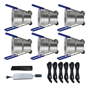 DC12V Waterproof 6pcs to <strong>12</strong> Set Mini Spots <strong>Led</strong> <strong>3w</strong> Downlight Set - Product Image 1