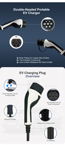 Ip67 Snelste Elektrische Auto Oplader <span class=keywords><strong>Ev</strong></span> Oplaadkabel 32a 7kw Snellaadkabel Type 2 Naar Type 2 Met Dubbel Pistool - Product Image 5
