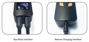 Popüler şarj edilebilir 4 renk işık foton kızılötesi Led kırmızı işık terapi yüz kapak yumuşak silikon V yüz kaldırma ev Spa kullanımı - Product Image 4