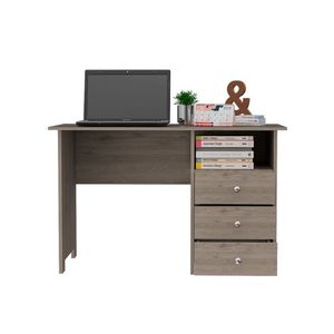 Компьютерный стол Antara с открытой полкой для хранения и тремя ящиками - Product Image 2