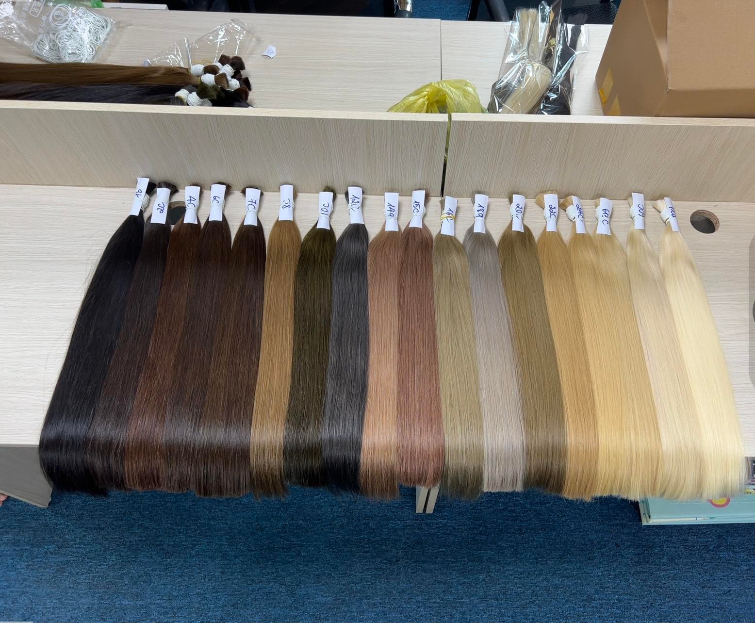Blonde and Brown