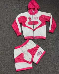 Mens Trackacksufer מותאם אישית להגדיר עם ז 'קט אפ וjoggers עבור הפעלת צוות ספורט כושר או מיתוג אופנה