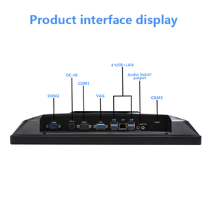 Terminal POS Win7/10/11 Sistema POS minorista Todo en uno Venta Negro USB OEM CPU Intel I3/i5/i7 máquina pos pantalla táctil tienda minorista - Product Image 6