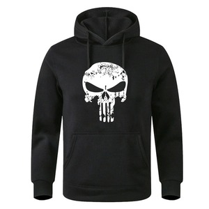 <strong>Punishers</strong> Printed Fleece Pullover Hoodies Men/Women Casual Hooded Streetwear Sweatshirts Male Skull Harajuku High Quality Tops - Product Image 4