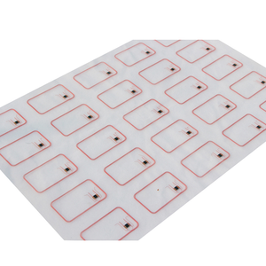 高品質RfidNfcスマートカードシートNtag215チップNFCカードインレイ - Product Image 1