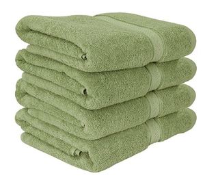 Indian Premium Multi-Color Cotton Bath Towels Quick Absorbent and Sustainable.
