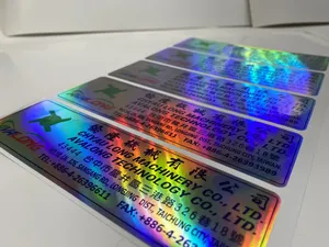 Etiqueta de código QR grabada con láser Diseño personalizado a todo color OEM Odm - Product Image 6