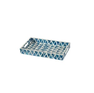 Yüksek talep üzerine 100% el yapımı reçine kakma hizmet tepsileri en iyi fiyat Hottest satış ev masa standart kalite için en iyi tepsi - Product Image 2