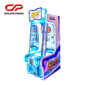 カラフルな公園卸売アーケードゲーム機コイン式ギフトハッピーフィッシュ交換機宝くじ機
