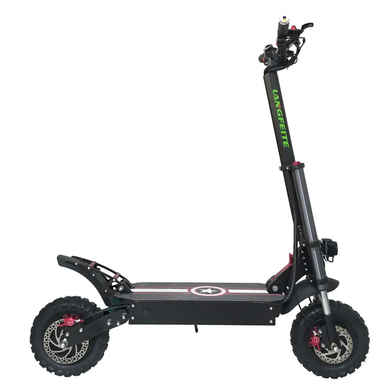 Hot Sale EU USA warehouse 80KM/H Fast Speed 5600W Dual Motor 11 Inch Tire Trotinette Off-road Adults Electric Scooter