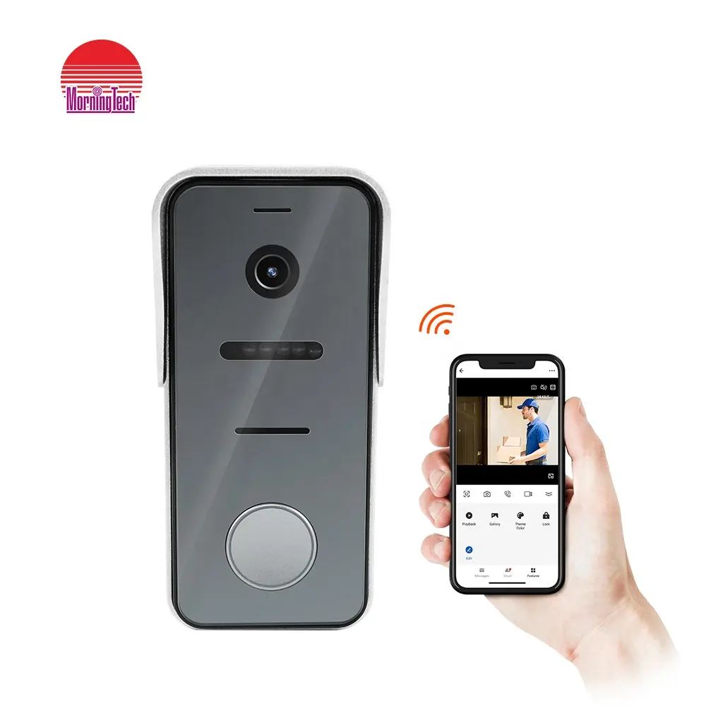 Умный Домашний Беспроводной видеодомофон умный дверной звонок для квартир