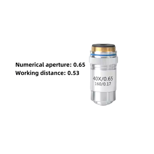 Lente de objetivo de microscopio acromático 195 biológico para microscopio biológico - Product Image 5