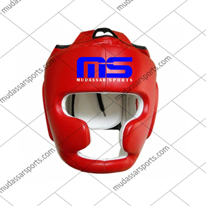 แผ่นป้องกันศีรษะ MMA สำหรับชกมวยและคาราเต้โลโก้แบบกำหนดเอง - Product Image 1