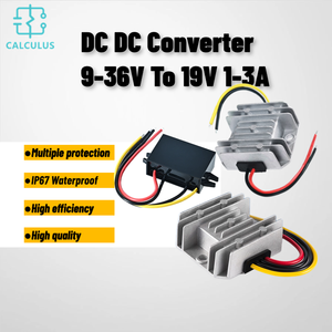 12V 24V a 19V 1-3A Regulador de elevación automático Dc-Dc Boost Buck Converter Voltaje de entrada 9-36V Voltaje de salida 19V para robot - Product Image 2