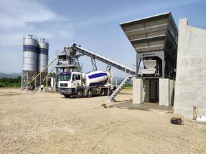 Constmach 160 M3/h高容量湿混，固定式混凝土搅拌厂，欧洲部件 - Product Image 5