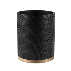 Cubo de basura de Metal comercial redondo, cubo de basura de reciclaje de parque público, contenedores de basura, caja de almacenamiento de cesto de basura para uso en interiores - Product Image 2