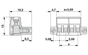 Phoenix-conectores hembra de cable MSTB 1778027/6-STF-5,08 PCB, Terminal, bloque de terminales Pcb, 2,5 - Product Image 6
