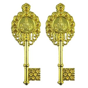 Ev Wealth Kuber Kunji zenginlik ve refah için | Finansal büyüme için kutsal Kuber anahtar seti | Vastu & Feng Shui enerji Yantra - Product Image 1