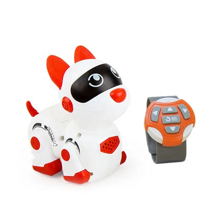 Giocattolo educativo per bambini giocattoli Robot telecomandati orologio Rc Robot cane