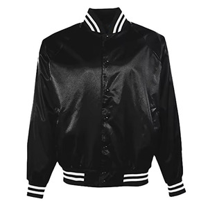 New Wholesale 2025 Satin <strong>Jacket</strong> for Men's Windproof and Water Resistant Bomber Style Red Satin <strong>jacket</strong> for men - Product Image 6