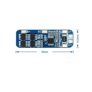 BMS 3S 11.1V บอร์ดป้องกันแบตเตอรี่10A 18650กระแสเกินจากโรงงานเสิ่นเจิ้นสำหรับก้อนแบตเตอรี่ Li-ion - Product Image 1