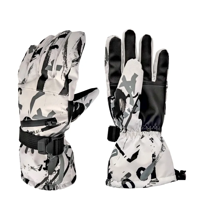 Toptan oranı kayak eldivenleri ısıtmalı eldiven üreticileri satmak şarj edilebilir ısıtmalı açık kayak eldivenleri
