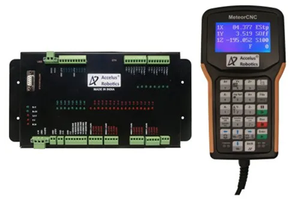 Controlador DSP de la serie 3MX más vendido con pantalla LCD de archivo y gráficos de 1 GB para máquina enrutadora CNC de 3 ejes