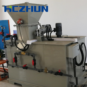 <span class=keywords><strong>PAM</strong></span> polimer kimyasal toz otomatik dozajlama sistemi PLC 1500L/H