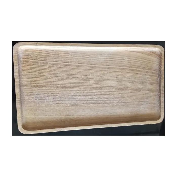 Ensembles de vaisselle naturels plateau rond en bois de taille personnalisée pour la cuisine du vietnam avec prix de gros pour l'acheteur 99GD