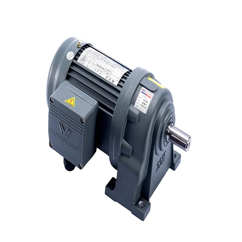 GH Horizontal engrenagem redutor motor 0.1 KW-7.5 KW 3-phase engrenagem redução do motor/engrenagem helicoidal redutor de velocidade do motor