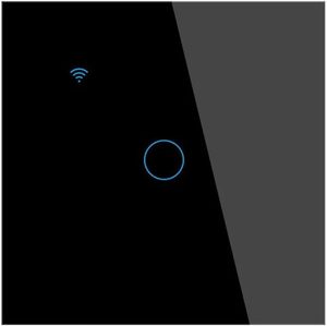 WiFiスマートスイッチEUライトウォールタッチスイッチ220Vニュートラルワイヤースマートライフボイスコントロールで動作する必要があります - Product Image 3
