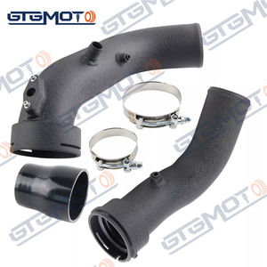 BMW N55 N55 M235iM135iブラック2012-2016用GTGMOTOインテークターボチャージパイプアルミニウム - Product Image 1