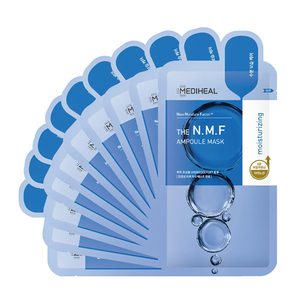 MEDIHEAL N.<strong>M</strong>.F Ampoule Mask 10ea Korean <strong>Skin</strong> <strong>Care</strong> Sheet Mask Private Label Pore Clean Up Face Mask - Product Image 1