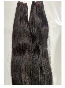 カーリーヒューマンナチュラルヘアエクステンションと生毛工場から卸売価格で入手可能非常に厚く健康的なボトム